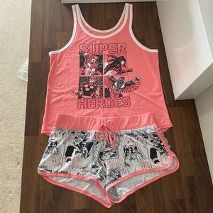 Marvel Pajama Set (size M)